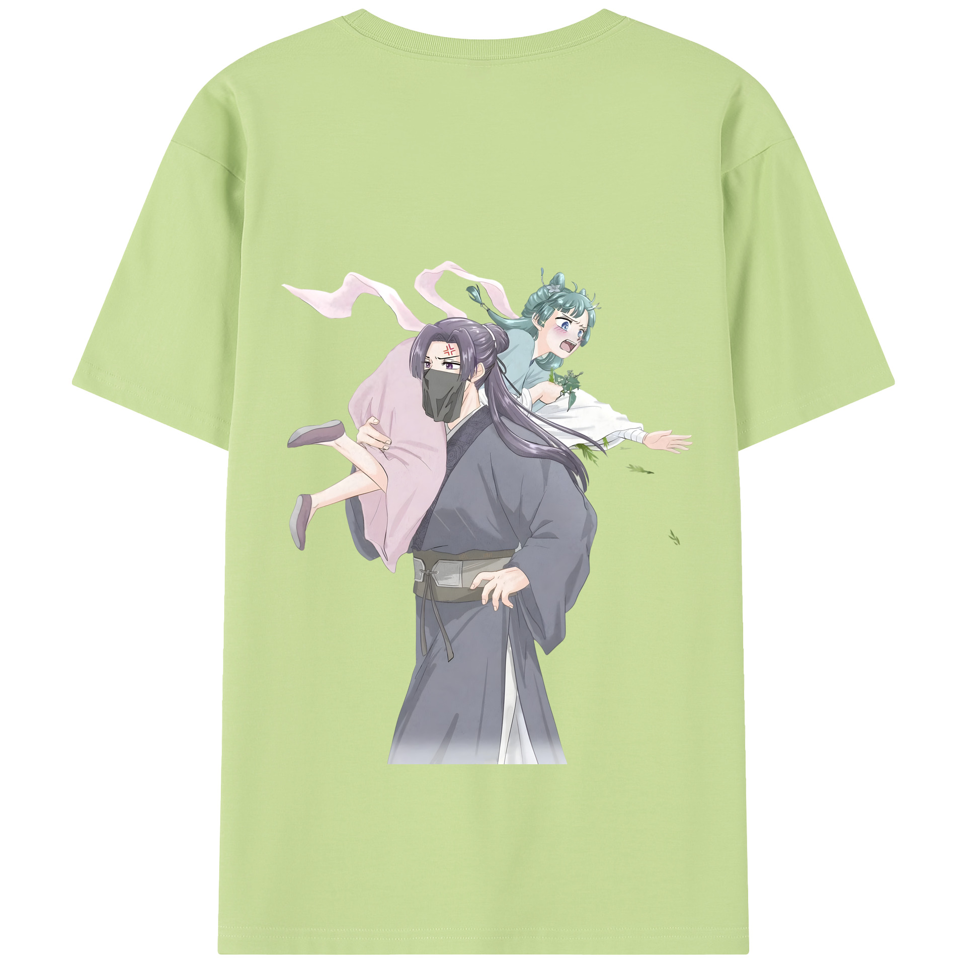 （画像用） 薬屋のひとりごと The Apothecary Diaries 綿100％半袖Tシャツ（背面プリント）